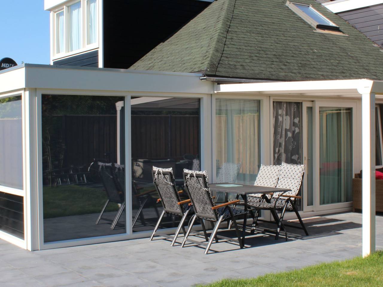 "" mit Schwimmbad in Stavenisse, Nederlandse Noordzeekust