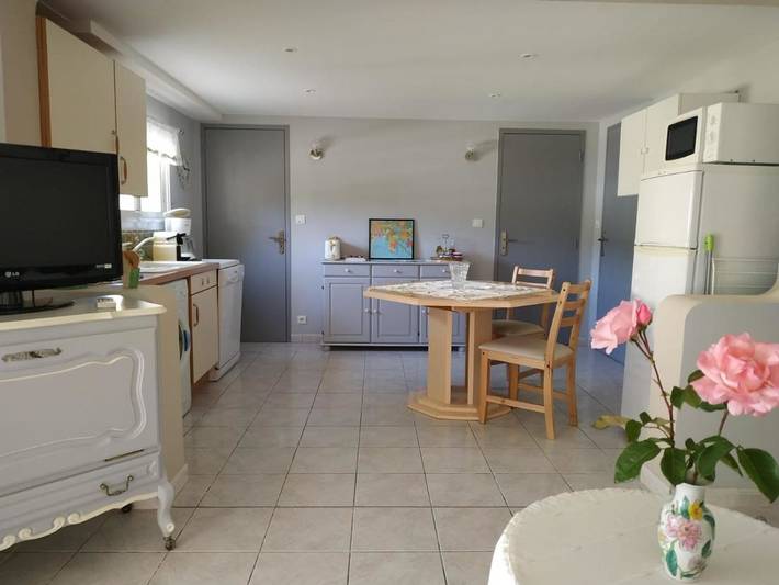 Appartement de vacances pour 2 personnes, avec Terrasse ainsi que Jardin et Vue