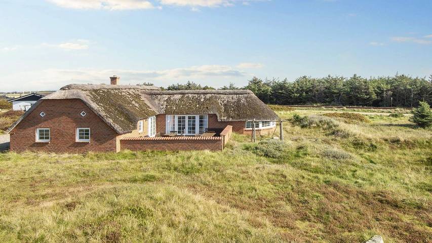 Ferieudlejning for 13 personer, med sauna og jacuzzi samt pool i Harboøre