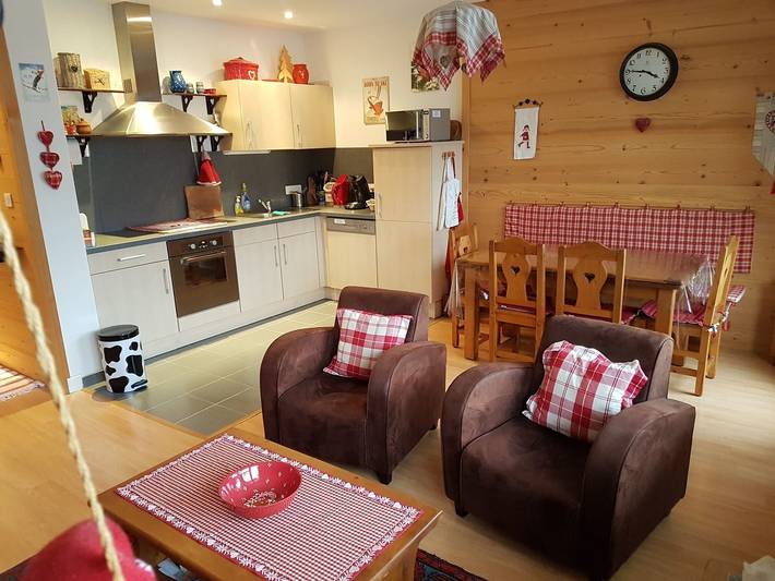 Gîte pour 5 personnes, avec Balcon à Chatel - 3