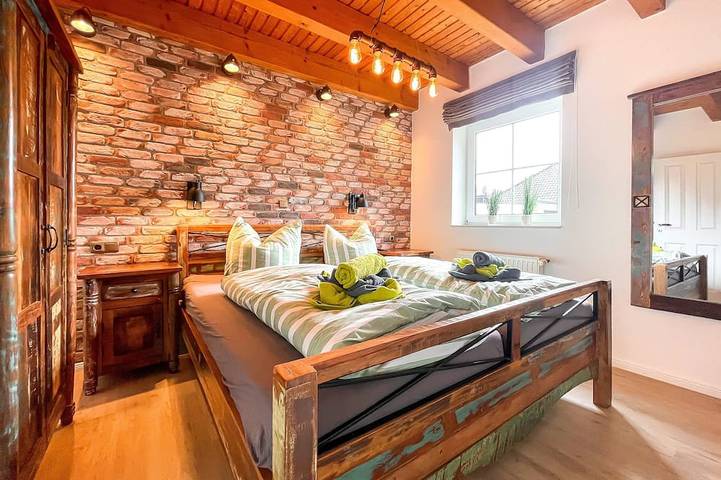 Ferienhaus für 6 Personen, mit Sauna und Garten sowie Terrasse in Hage - 2