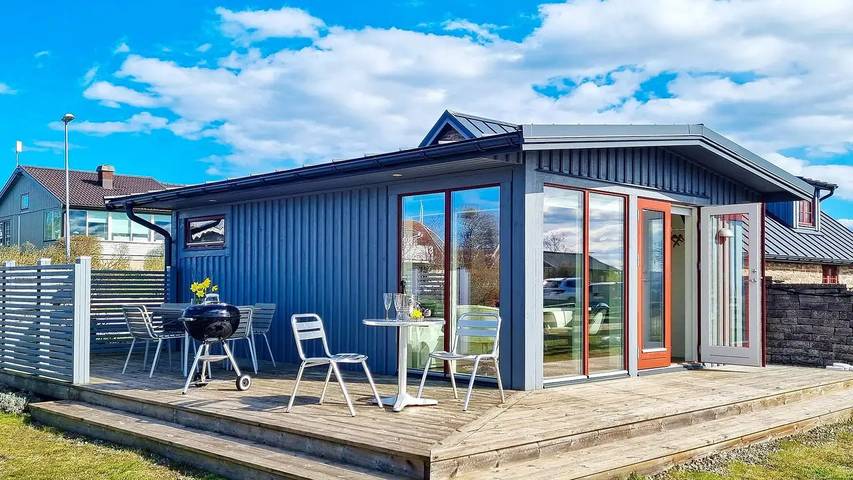 Ferienhaus für 4 Personen, mit Sauna und Terrasse, mit Haustier auf Öland