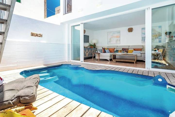 Appartement de vacances pour 5 personnes, avec terrasse et piscine - 1