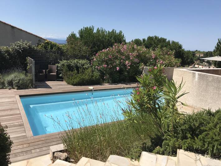 Location de vacances pour 6 personnes, avec sauna ainsi que jardin et piscine, animaux acceptés à Caunes-Minervois - 4