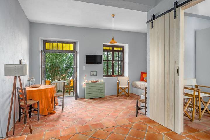 Maison de vacances pour 4 personnes, avec terrasse et vue