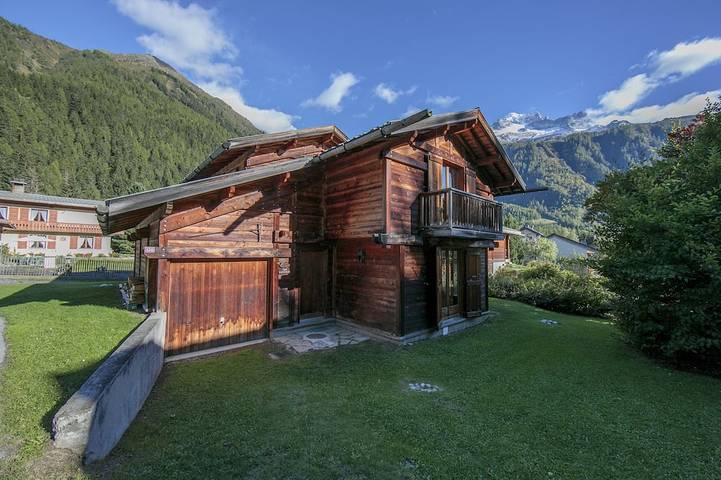 Chalet pour 6 personnes, avec jardin et balcon dans Argentière