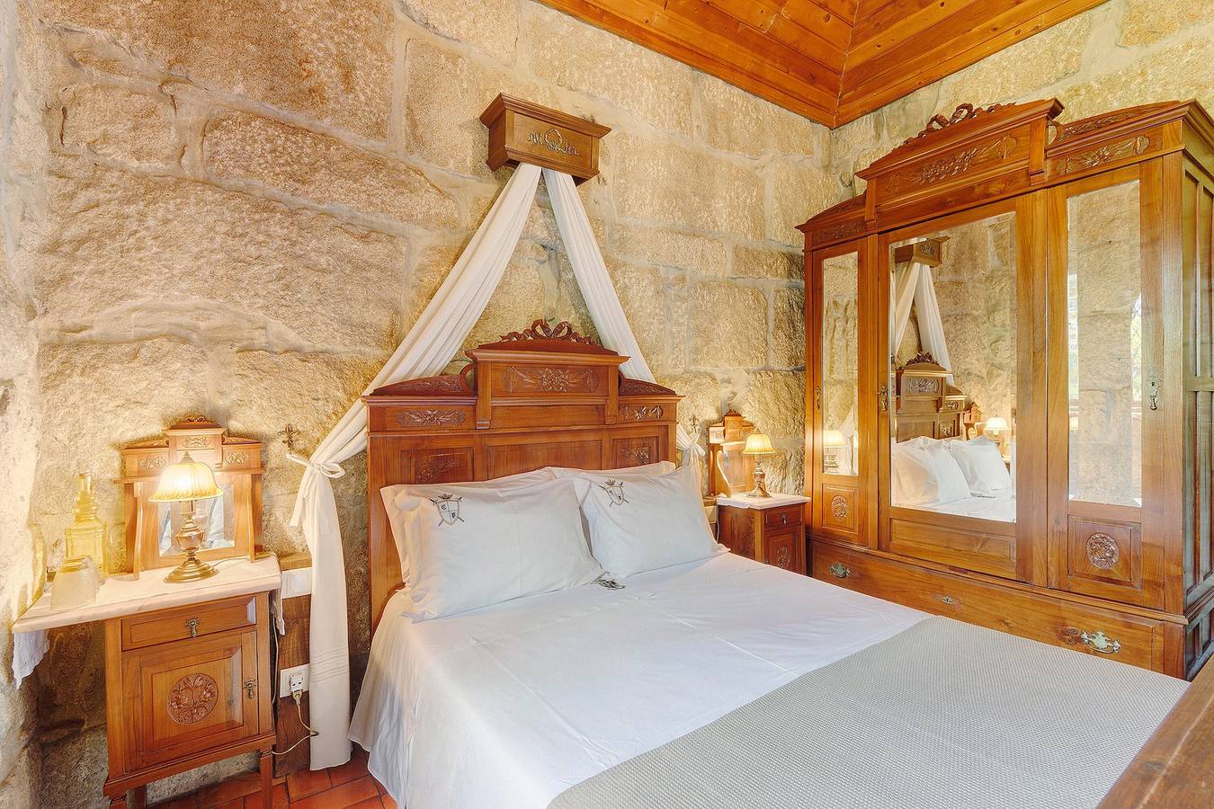 Suite Princess im Schloss Portugraal in Paredes, Porto Distrikt