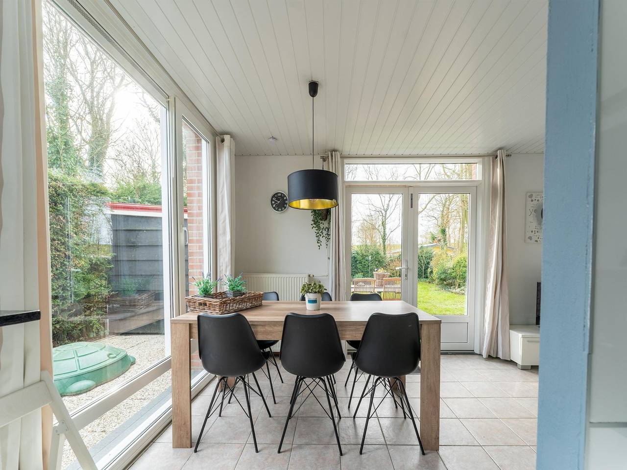 Vakantiehuis voor 8 personen met tuin in Nederlandse Noordzeekust