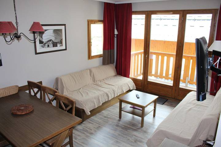 Chalet pour 6 personnes, avec balcon à Valloire
