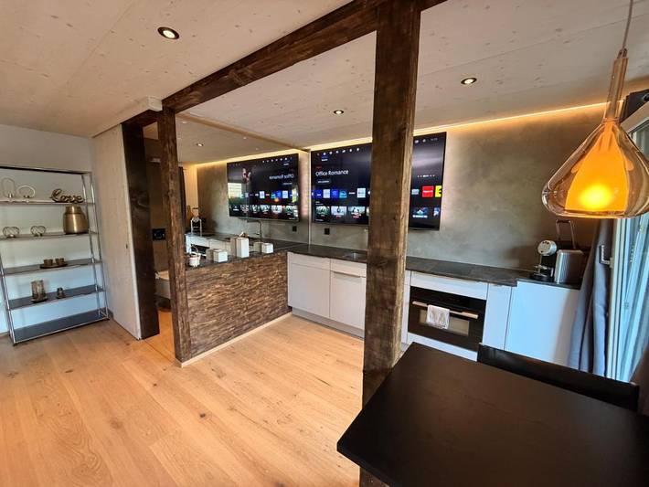 Gîte pour 2 personnes, avec vue ainsi que terrasse et vue sur le lac à Krattigen - 4