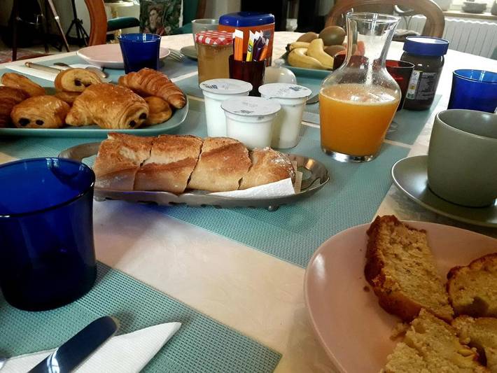 Gîte pour 5 personnes, avec terrasse ainsi que vue et jardin à Blay - 3