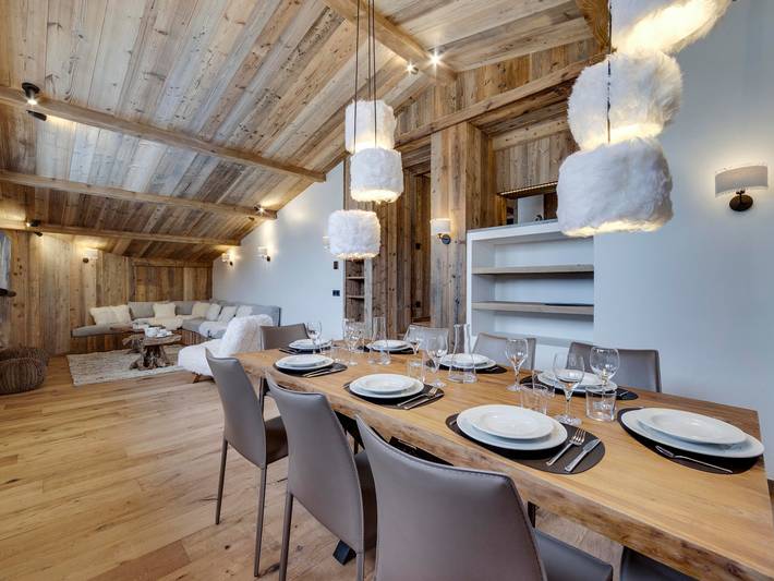 Chalet pour 8 personnes, avec balcon, animaux acceptés à Tignes
