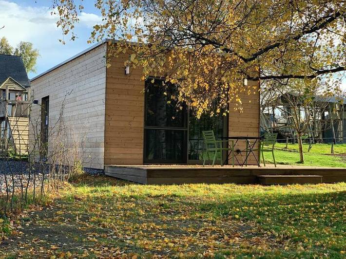 Location de vacances pour 2 personnes, avec vue ainsi que jardin et terrasse à Bastogne