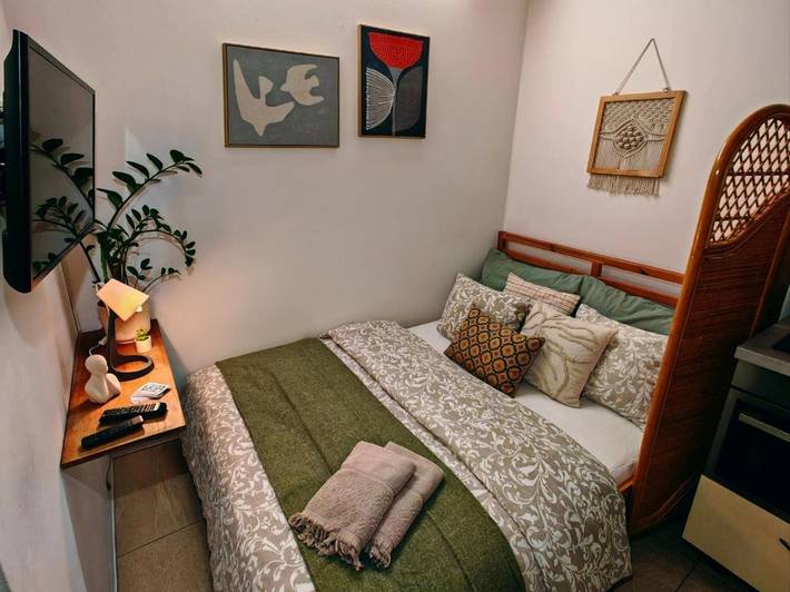 Appartement de vacances pour 2 personnes, avec vue et jardin