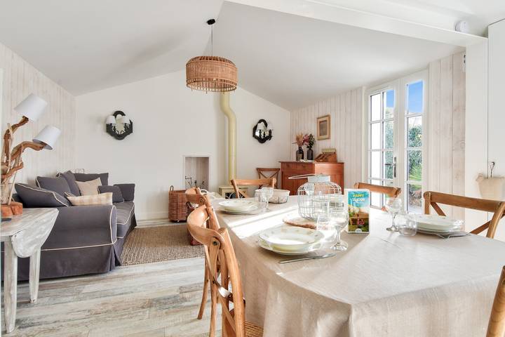 Ferienhaus für 6 Personen, mit Terrasse und Garten