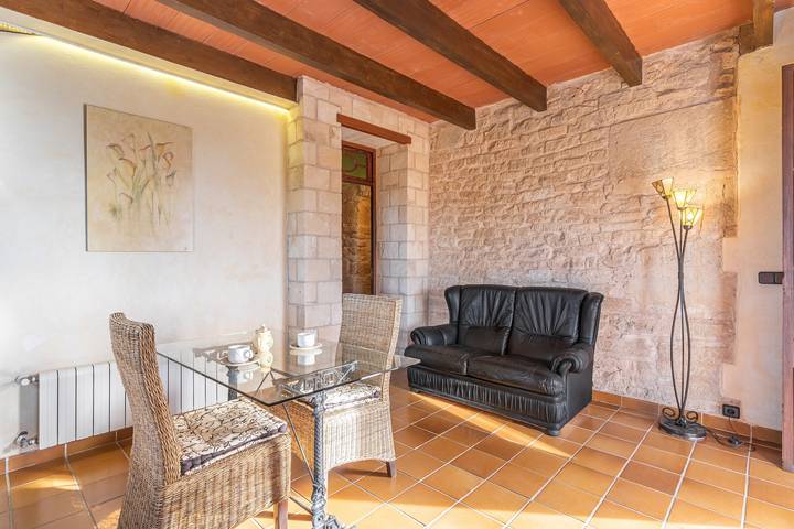 Apartamento inteiro, Apartamento 'Es turo de Formentera' com piscina, A/C e Wi-Fi in Ses Salines, Costa de Maiorca