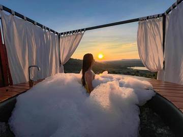 Maison d’hôte pour 2 personnes, avec balcon et vue dans Khao Kho