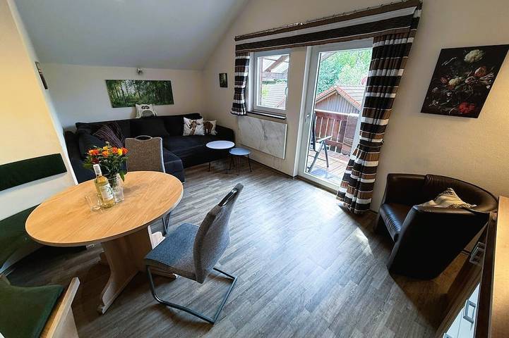 Ferienwohnung für 4 Personen, mit Balkon, mit Haustier