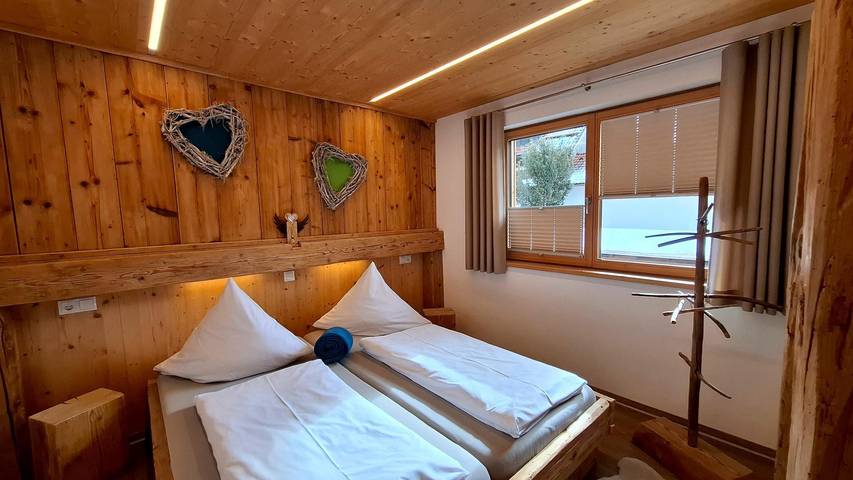 Ferienwohnung für 4 Personen, mit Balkon und Terrasse sowie Garten und Sauna im Allgäu - 4