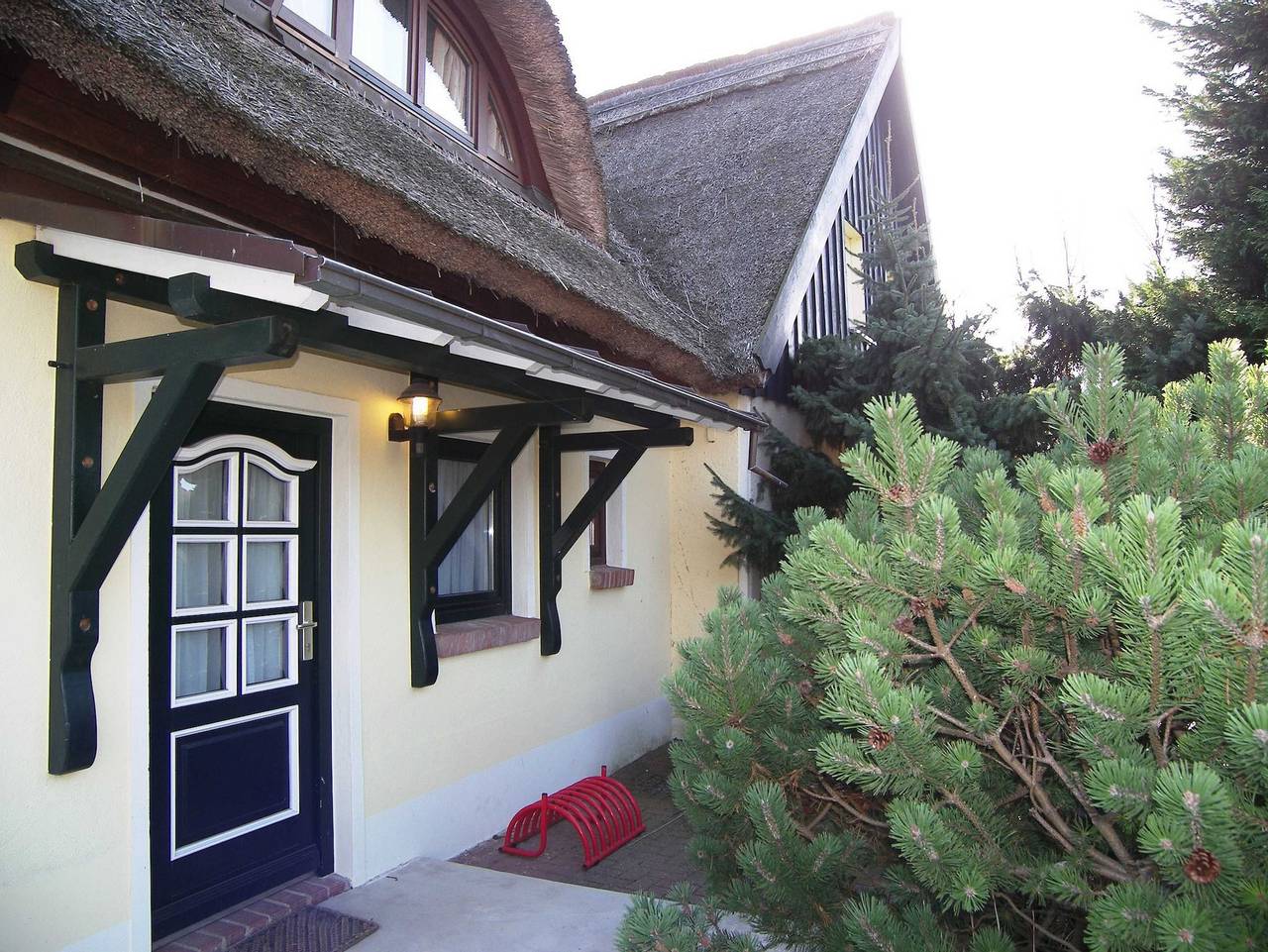Ganze Ferienwohnung, Reetgedecktes Ferienhaus Greiser - Ferienwohnung in Gothensee, Heringsdorf