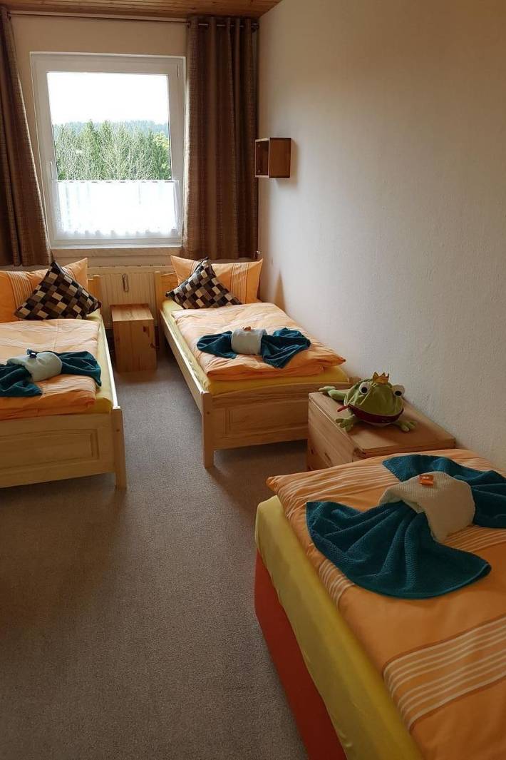 Hütte für 6 Personen, mit Garten im Erzgebirge - 4