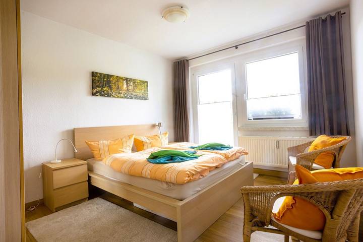 Hütte für 5 Personen, mit Balkon und Garten sowie Ausblick im Erzgebirge - 3