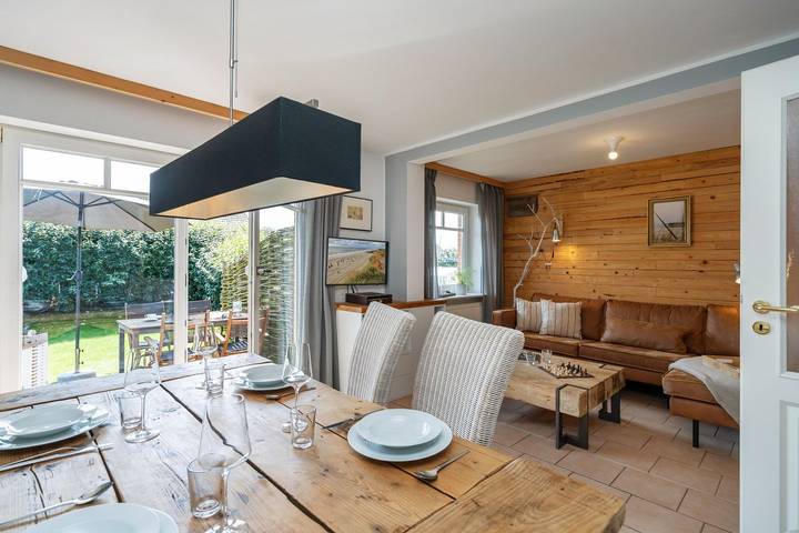 Ferienhaus für 4 Personen, mit Terrasse und Garten sowie Sauna und Ausblick in Rantum - 3