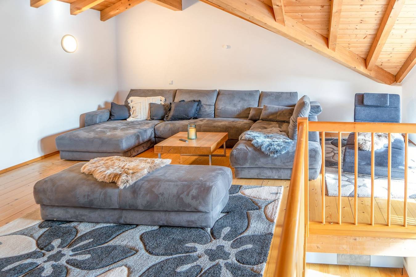 Geheel vakantieappartement, Vakantieappartement voor 10 personen met balkon in Blaichach, Zwaben (Bayern)