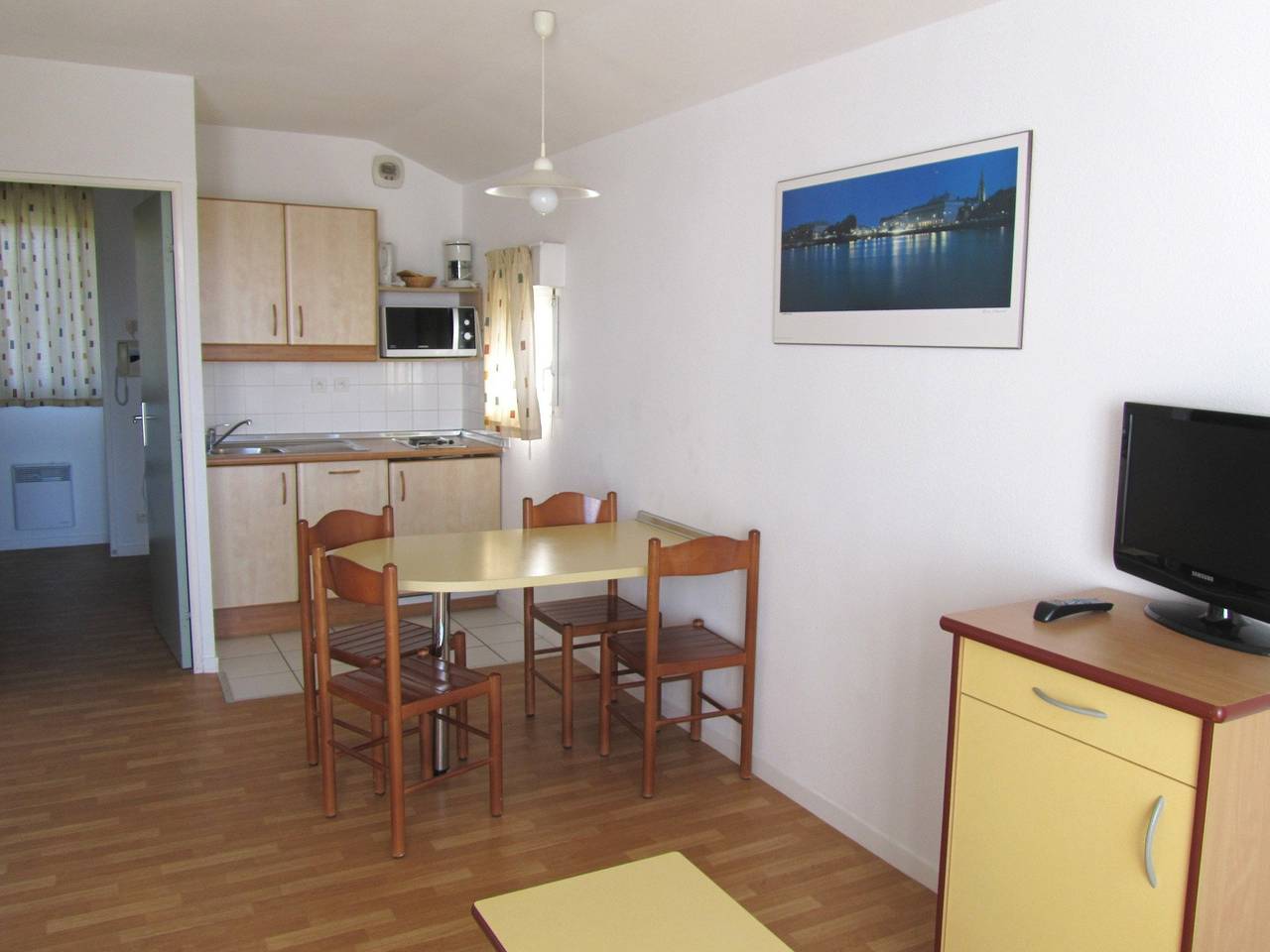 Apartamento entero, Appart-Hôtel Mer & Golf Bidart - Residence Ilbarritz in Bidart, Region de Bayona