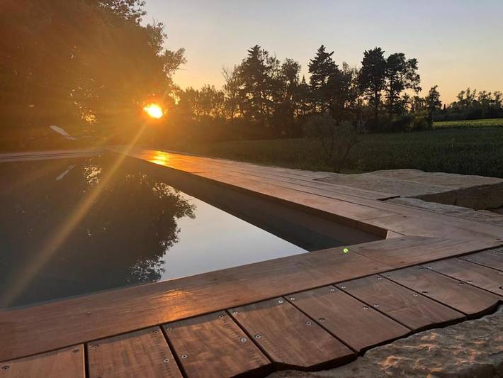 Location de vacances pour 8 personnes, avec piscine ainsi que jardin et vue à Pexiora - 3