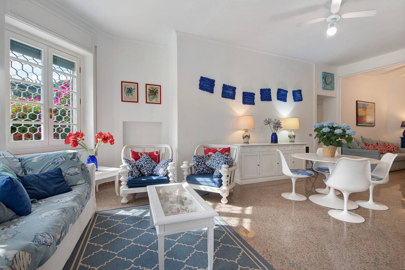 Entire apartment, Apartment 'Fiordalisi' with Private Garden, Wi-Fi and Air Conditioning in Rapallo (City), Rapallo