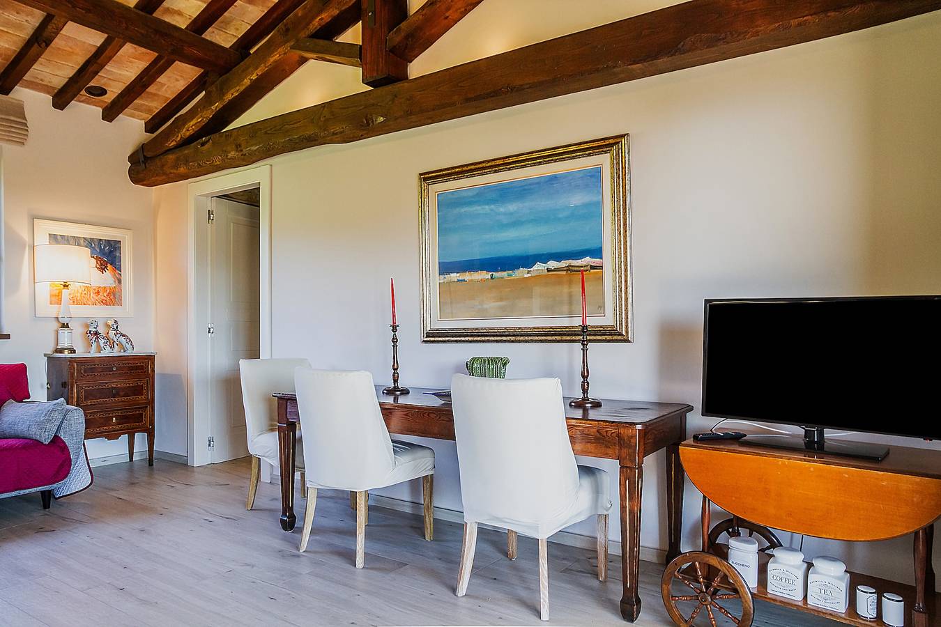 Entire apartment, Apartment 'Casa Ulivo' with Sea View, Wi-Fi and Air Conditioning in Orbetello, Parco Naturale della Maremma