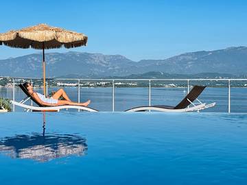 Cottage pour 3 personnes, avec piscine et jardin à Porto-Vecchio
