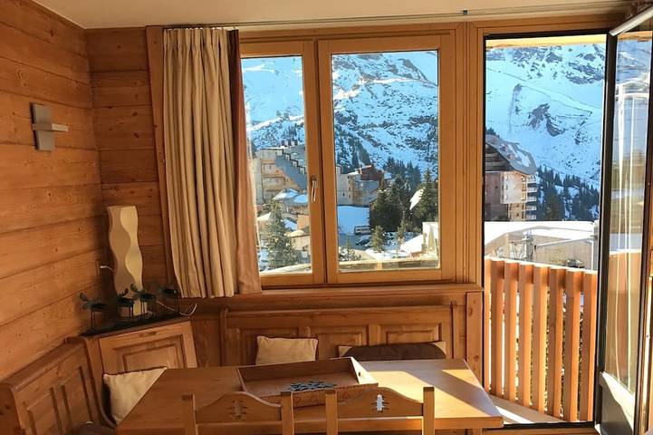 Vakantieappartement voor 4 personen, met whirlpool en balkon, met huisdier in Avoriaz