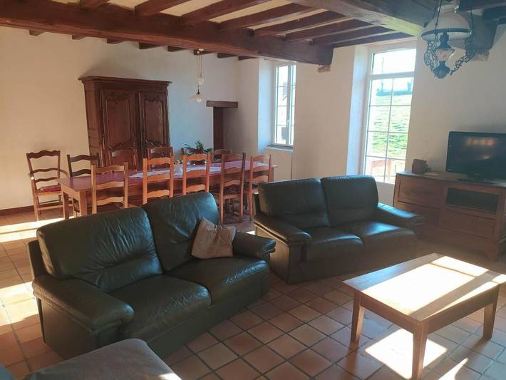 Location de vacances pour 14 personnes, avec jardin et vue à La Verrie - 2