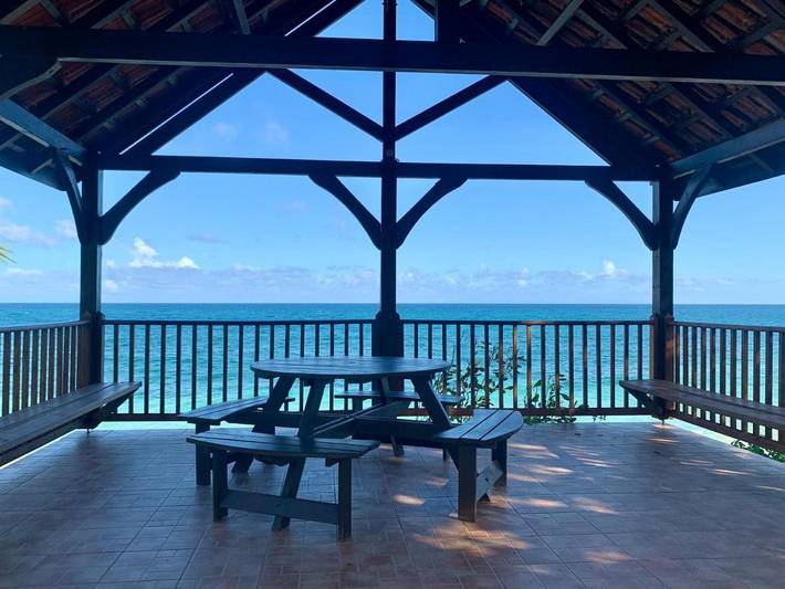 Appartement de vacances pour 4 personnes, avec vue ainsi que jardin et terrasse