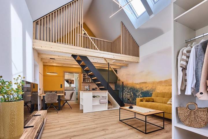 Ferienhaus für 2 Personen, mit Garten und Ausblick in Retz