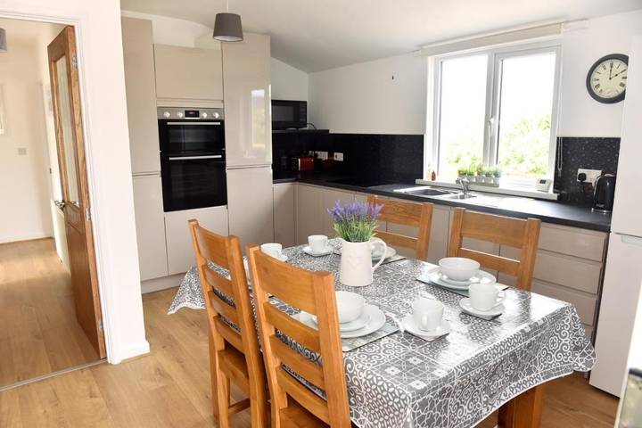Holiday rental for 6 people, with garden and view in Aberporth