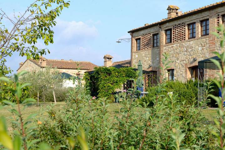 Appartamento per 6 persone, con giardino in Asciano