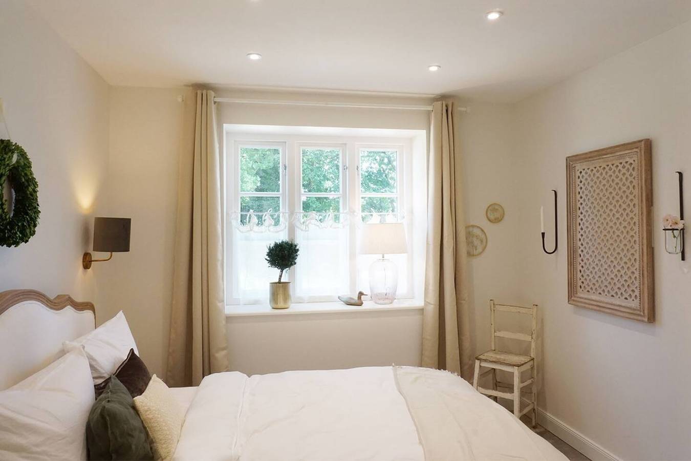 Hel lejlighed, Ferielejlighed for 2 personer med have in Høgel, Grünes Binnenland