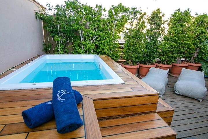 Apartamento de férias para 4 pessoas, com varanda e jacuzzi e ainda piscina - 1