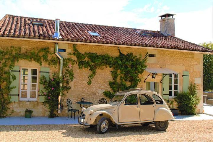 Gîte pour 6 personnes, avec balcon et jardin