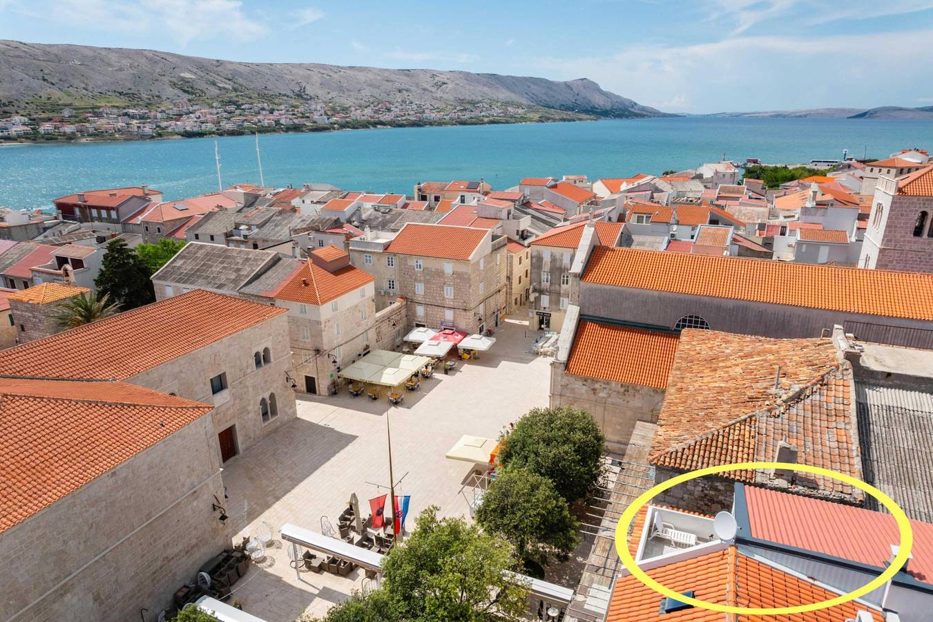 Entire apartment, Studio - Apartment  in Pag Town, Pag Island