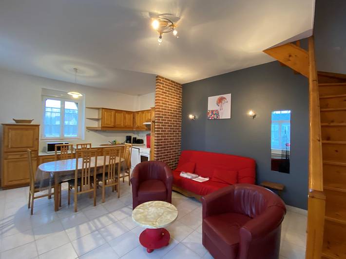 Gîte pour 4 personnes, avec terrasse, animaux acceptés