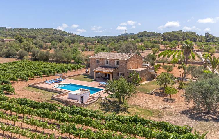 Finca für 5 Personen, mit Garten in