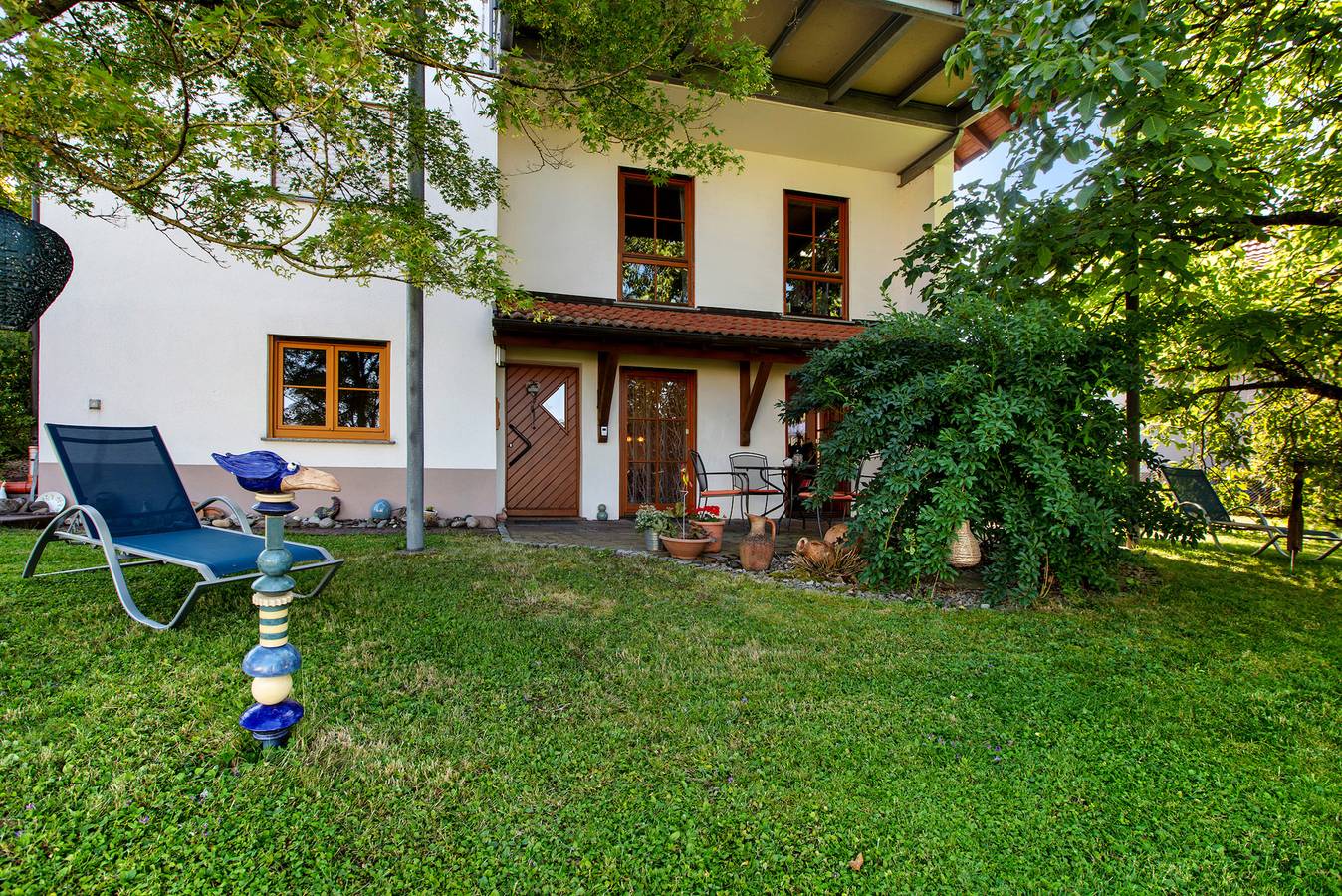 Ganze Wohnung, Ferienwohnung 'Nussbäumle' mit Privatterrasse, Gemeinschaftsgarten und Wi-Fi in Rheinfelden (Baden), Südschwarzwald