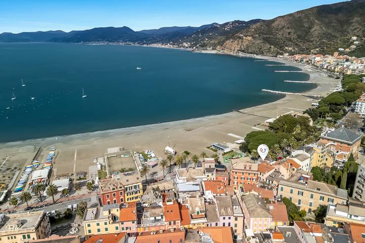 Gîte pour 4 personnes, avec vue sur l’océan à Sestri Levante