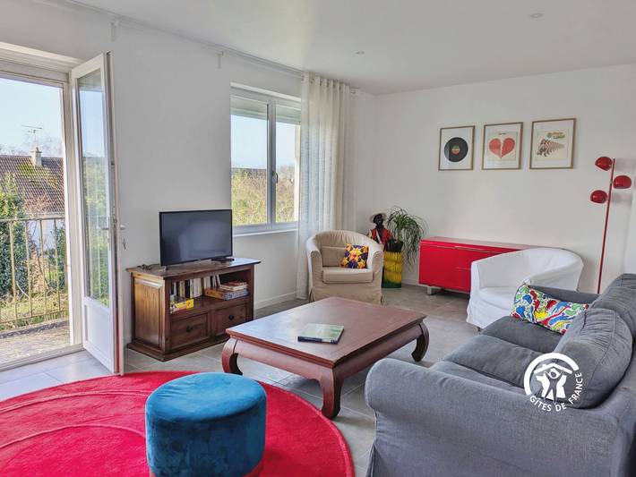 Gîte pour 5 personnes, avec Balcon et Jardin à Saint-Denis-d'Orques