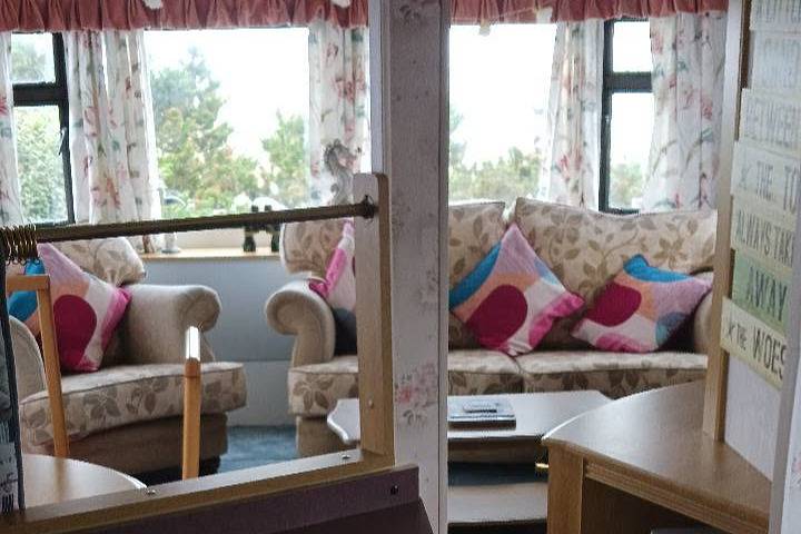 Blockhütte für 6 Personen mit Meerblick in Glenties, County Donegal