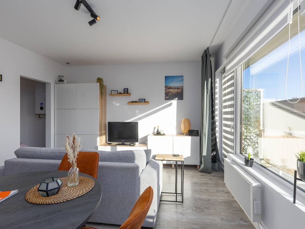 Schönes modernes Studio mit offenem Blick in Middelkerke, Belgische Küste